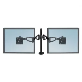 Fellowes Soporte para Monitor de Doble Brazo Vista 8041701 Negro